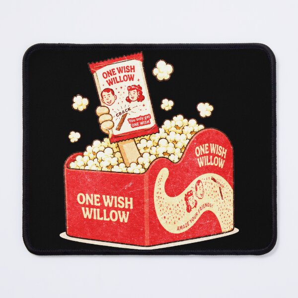 Item preview, One Wish Willow Your Only One Wish Retro Popcorn Friendship designed and sold by SeraXYZ.