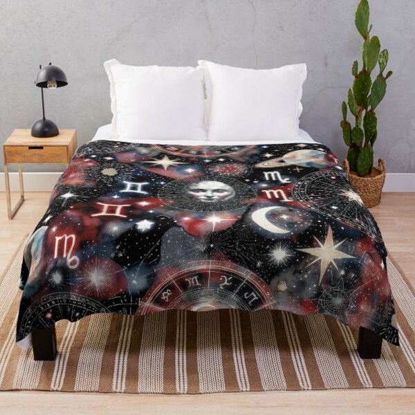 Item preview, Cosmic Zodiac Moon Star Collage designed and sold by IntelliMindDesigns.