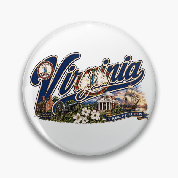 Item preview, VIRGINIA2 Flag Letterings america designed and sold by LIOKING333.