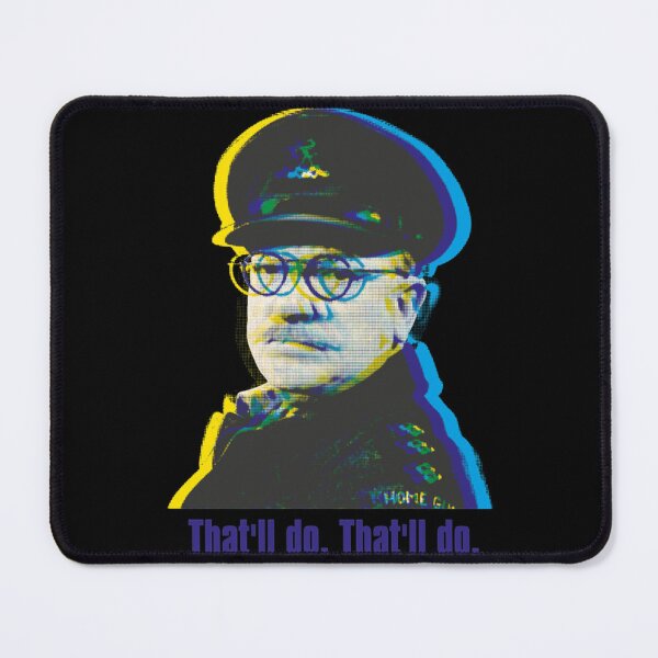 Item preview, Captain Mainwaring Portrait Poster Design Today Graphic Art designed and sold by williamletch.