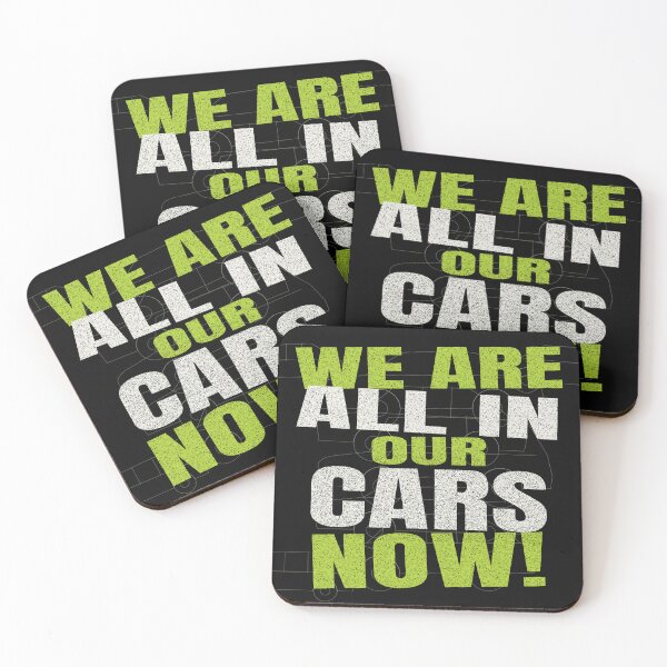 Item preview, We Are All In Our Cars Now Funny Traffic T-Shirt designed and sold by Ami Ne.