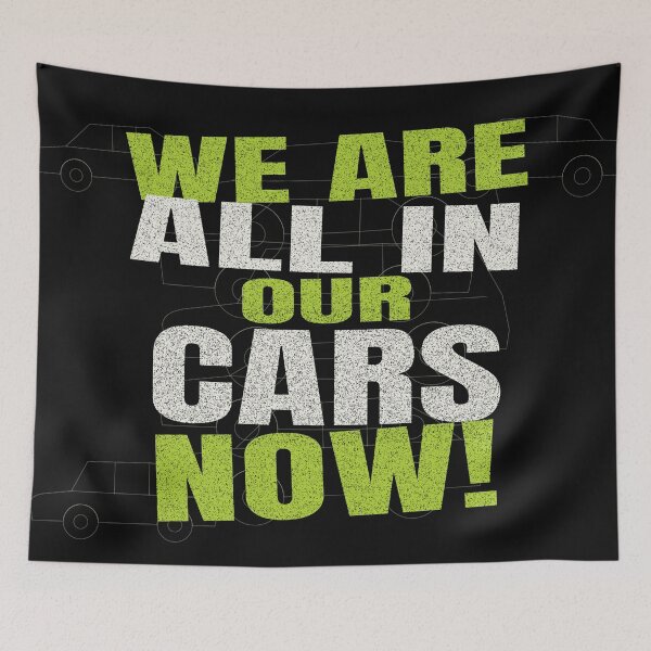 Item preview, We Are All In Our Cars Now Funny Traffic T-Shirt designed and sold by Ami Ne.