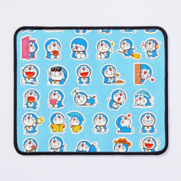 Item preview, Cute Doraemon Sticker Sheet | Kawaii Anime Character Expressions Collection designed and sold by KeerthiCuteFind.