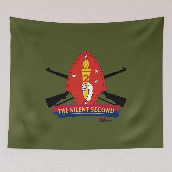 Item preview, 2nd Marine Division Tribute | The Silent Second designed and sold by SupportClassSavage.