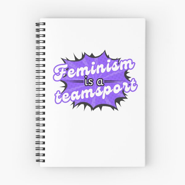 Item preview, Feminism is a teamsport! Purple designed and sold by Cages or Wings.