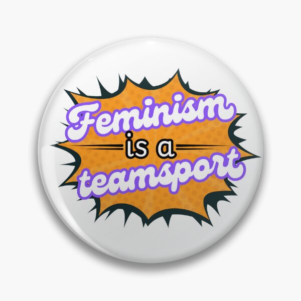 Item preview, Feminism is a teamsport! Orange designed and sold by Cages or Wings.