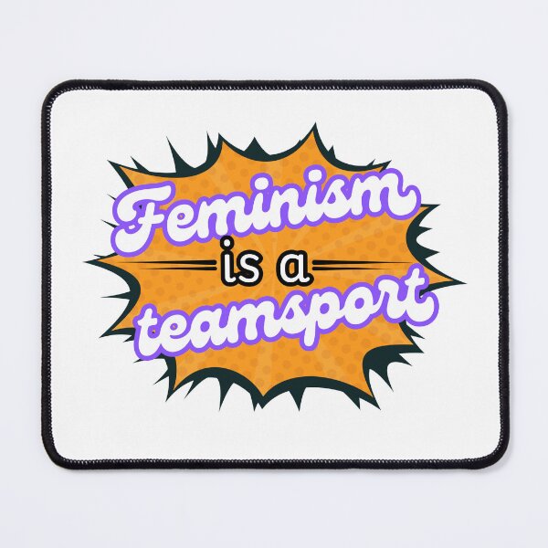Item preview, Feminism is a teamsport! Orange designed and sold by Cages or Wings.