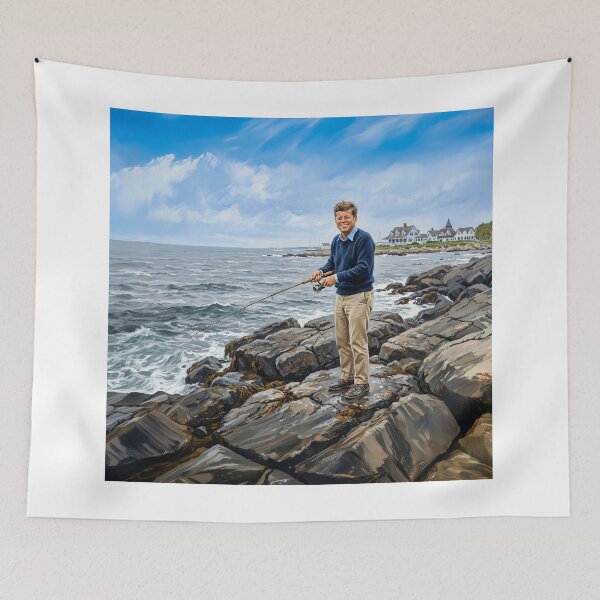 Item preview, President John Kennedy Portrait designed and sold by Home Decor Art.