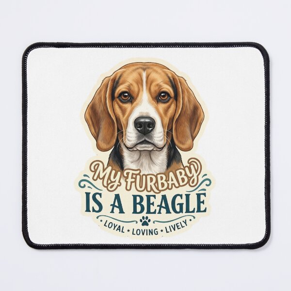Item preview, My Furbaby Is A Beagle Dog Owner Canine Lover designed and sold by CdnVeteranGraphics .