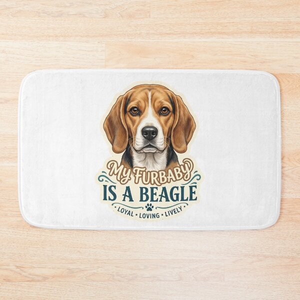 Item preview, My Furbaby Is A Beagle Dog Owner Canine Lover designed and sold by CdnVeteranGraphics .