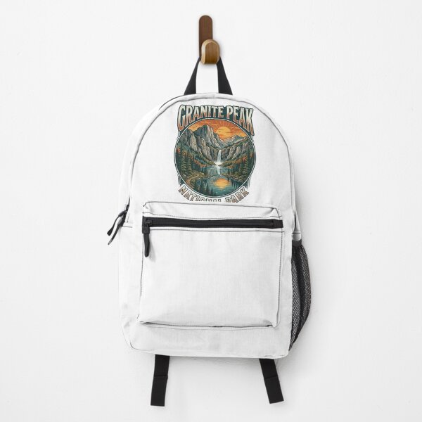Item preview, Granite Peak National Park Vintage Mountain Sunset Vista designed and sold by longngusuc.