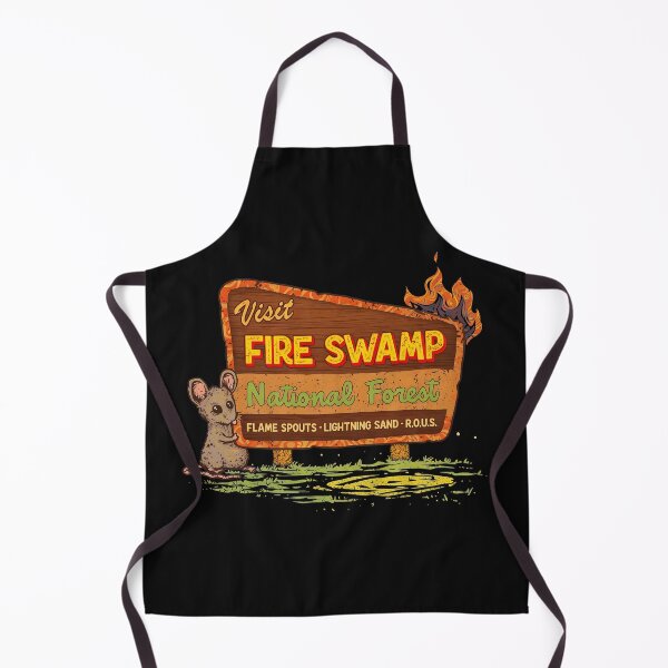 Item preview, Retro Visit Fire Swamp Forest Sign designed and sold by Sugengthecraftd.