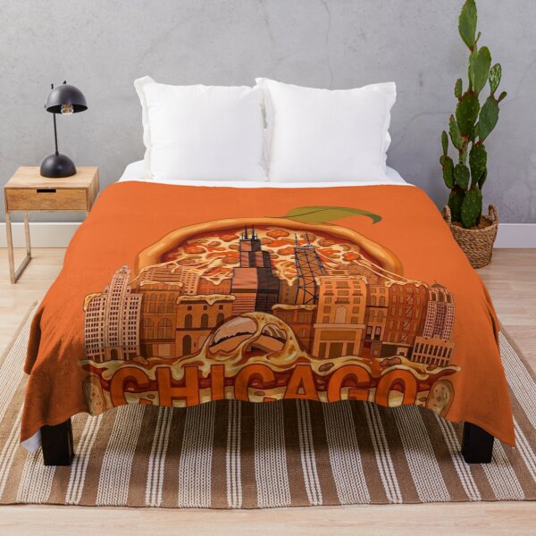 Item preview, Iconic Chicago Architecture Meets Deep Dish designed and sold by BoringClothes .