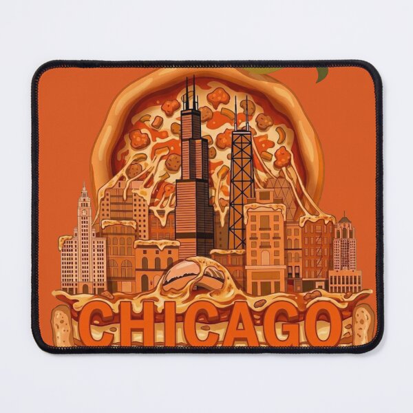 Item preview, Iconic Chicago Architecture Meets Deep Dish designed and sold by BoringClothes .