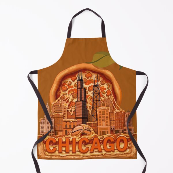 Item preview, Iconic Chicago Architecture Meets Deep Dish designed and sold by BoringClothes .