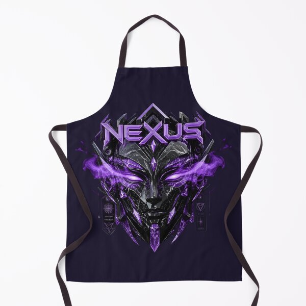 Item preview, Nexus Cyber Mask Android Purple Neon Crystal Techwear Streetwear designed and sold by Novastitchshop.