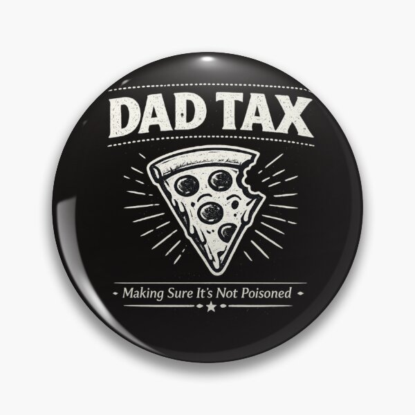 Item preview, Dad Tax Pizza Shirt designed and sold by Dudek Originals.