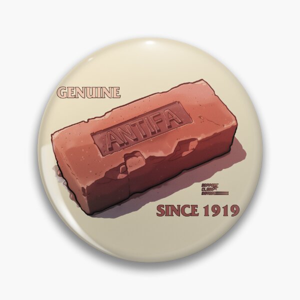 Item preview, Another Brick in the Antifa Wall | Protest Artwork designed and sold by SupportClassSavage.