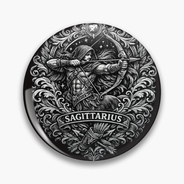 Item preview, vintage tattoo Sagittarius The Zodiac Sign designed and sold by Angelle55.