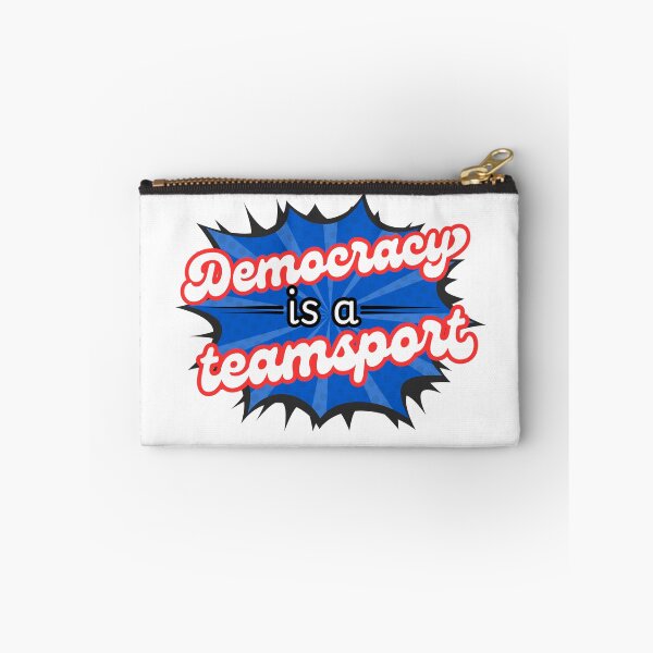 Item preview, Democracy is a Teamsport designed and sold by Cages or Wings.