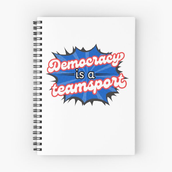 Item preview, Democracy is a Teamsport designed and sold by Cages or Wings.