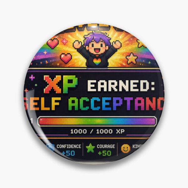 Item preview,  self acceptance| pride month celebration tee  designed and sold by DrimitStore.