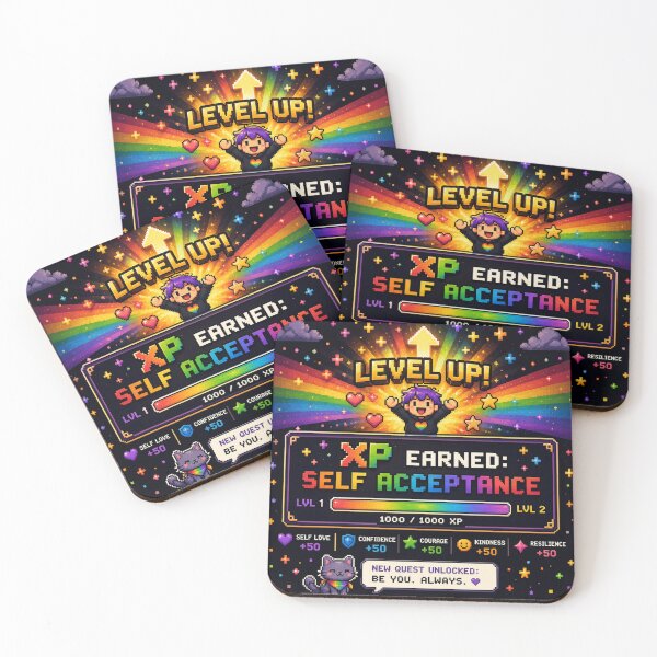 Item preview,  self acceptance| pride month celebration tee  designed and sold by DrimitStore.