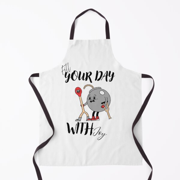 Item preview, Vintage Cartoon Bomb and Matchstick Fill Your Day With Joy Ironic Humor designed and sold by SoftAuraStudi0.