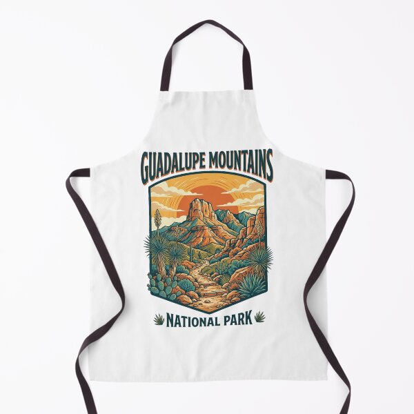 Item preview, Guadalupe Mountains National Park Retro Desert Vista designed and sold by longngusuc.