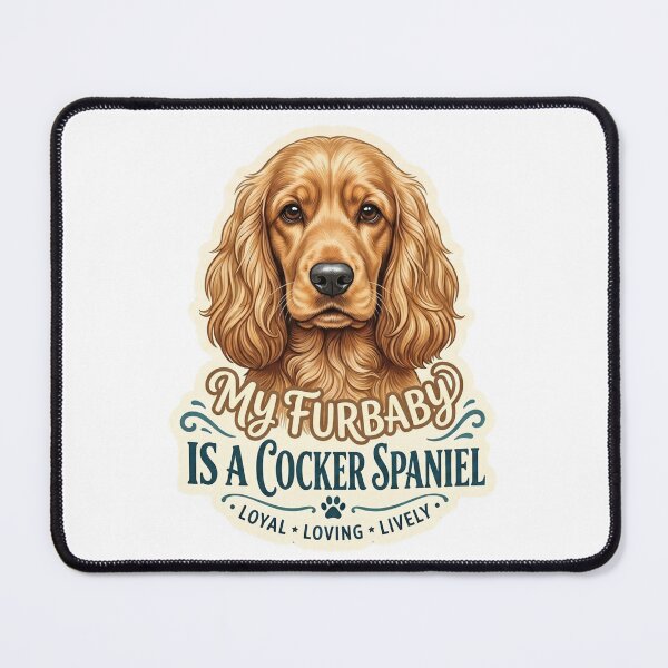 Item preview, My Furbaby Is A Cocker Spaniel Dog Owner designed and sold by CdnVeteranGraphics .