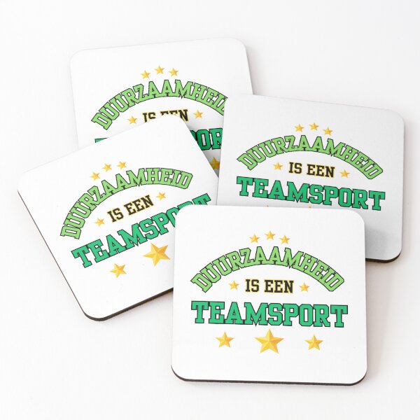Item preview, Duurzaamheid is een teamsport! designed and sold by Cages or Wings.