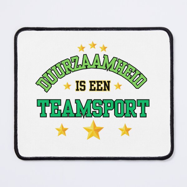 Item preview, Duurzaamheid is een teamsport! designed and sold by Cages or Wings.