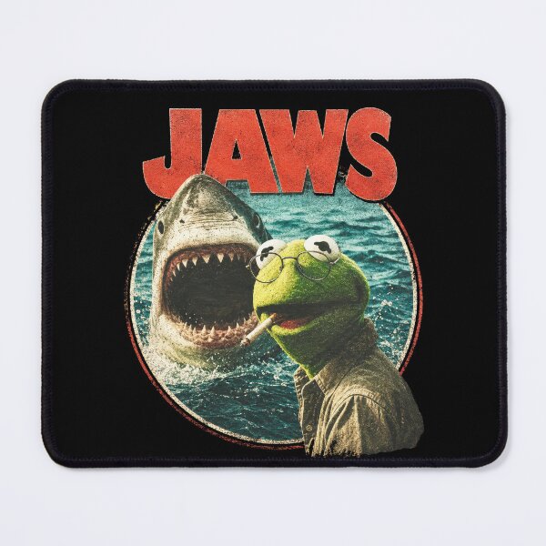 Item preview, JAWS Kermit parody bigger boat designed and sold by w1ckerman.