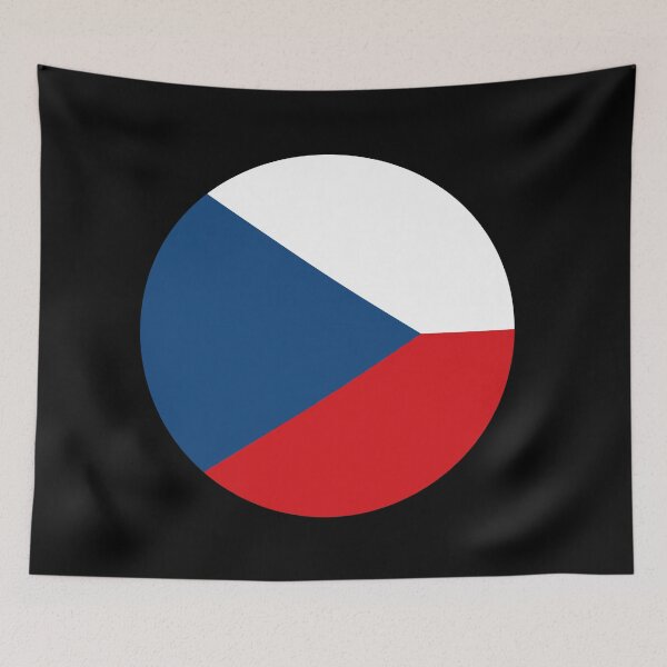 Item preview, Czech Republic Circle Flag designed and sold by shitpostee.
