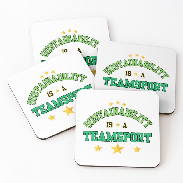 Item preview, Sustainability is a teamsport! designed and sold by Cages or Wings.