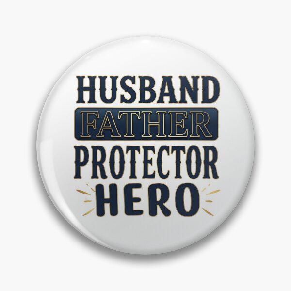 Item preview, Husband Father Protector Hero Gift - Premium Apparel & Gifts Fathers Day designed and sold by SideKickCreates.