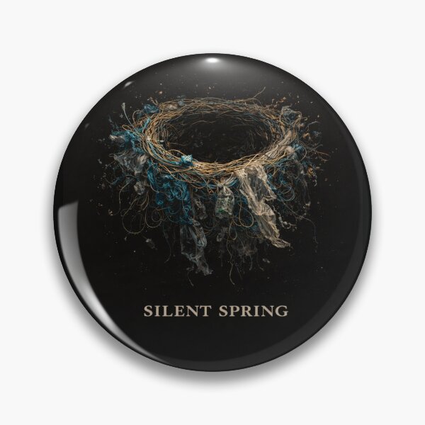 Item preview, Silent Spring Environmental Awareness Bird Nest Pollution Nature Conservation Eco Art Design designed and sold by OrbitOfMind.