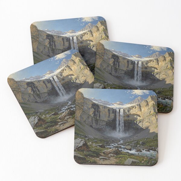 Aperçu de l'œuvre Cirque de Gavarnie, cascade (France, pyrénées) créée et vendue par jefboutique6150.