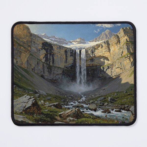 Item preview, Cirque de Gavarnie waterfall (France, Pyrenees) designed and sold by jefboutique6150.