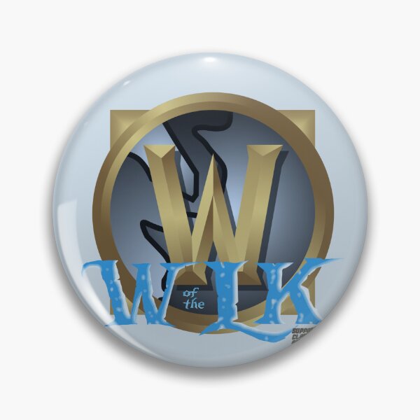 Item preview, World of Warcraft Wrath of the Lich King Inspired Logo designed and sold by SupportClassSavage.