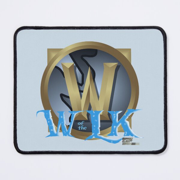 Item preview, World of Warcraft Wrath of the Lich King Inspired Logo designed and sold by SupportClassSavage.