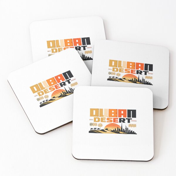 Item preview, Dubai Desert Retro Vintage Travel designed and sold by SJarts Creative Studio.