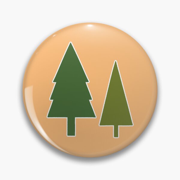 Item preview, Minimalist Forest Tree Icon Set Abstract Nature designed and sold by ubborn.