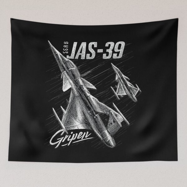 Item preview, JAS-39 Gripen Fighter Jet Aviation Military Aircraft Pilot Graphic designed and sold by Aerolovers.