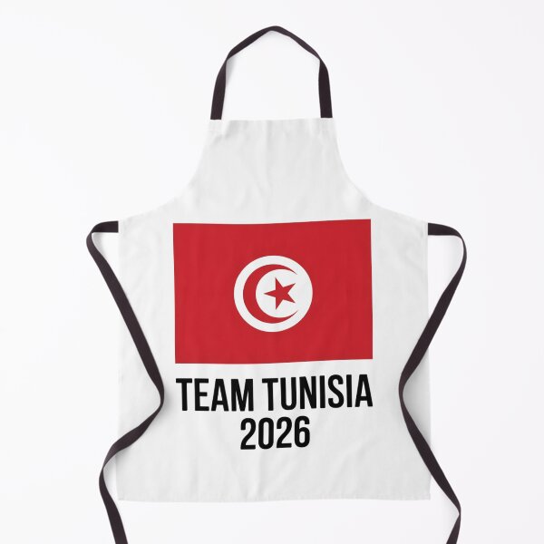 Item preview, Team Tunisia 2026 Fan Flag T-Shirt V13 designed and sold by DBWStudios.