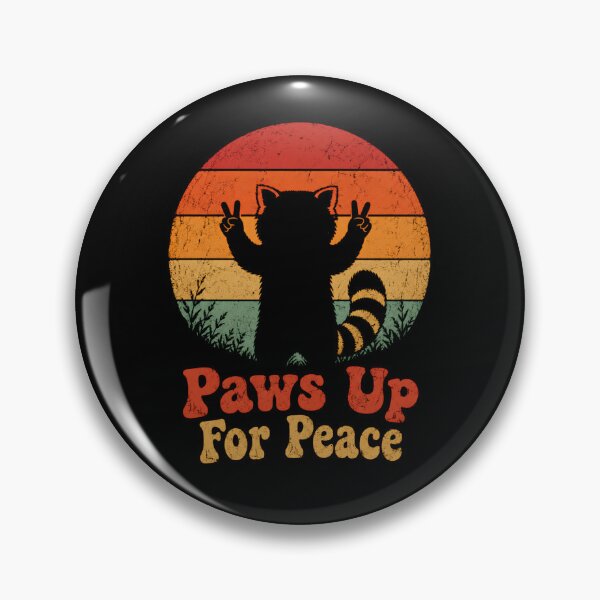 Item preview, Red Panda: Paws Up For Peace designed and sold by DemureArtsy.