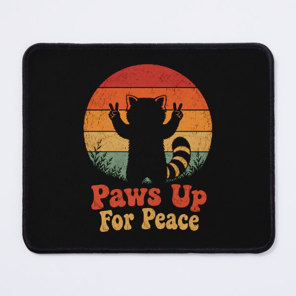 Item preview, Red Panda: Paws Up For Peace designed and sold by DemureArtsy.