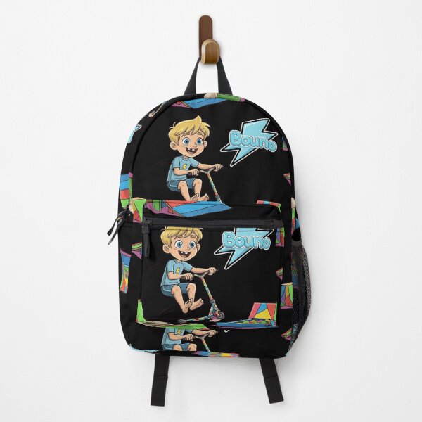 Item preview, Bouno Performing Scooter Tricks at the Playground designed and sold by BounoWorld.