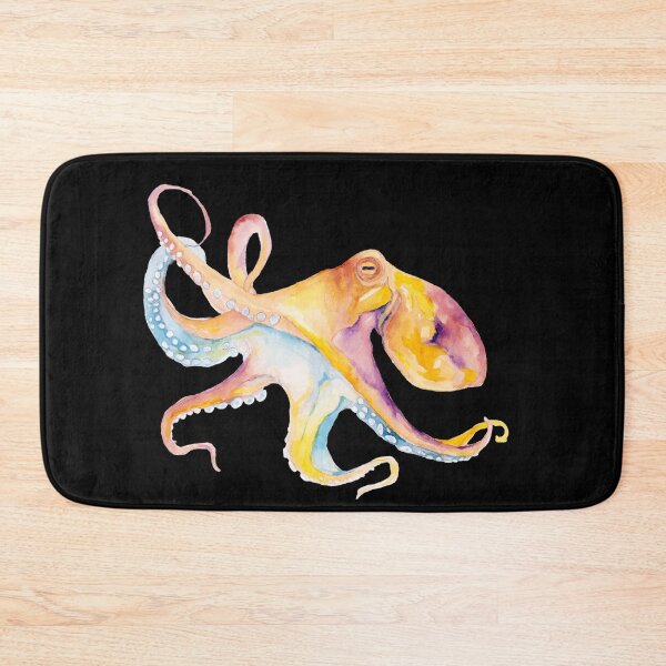 Item preview, Colorful Octopus designed and sold by Coastal Watercolors by Laura.