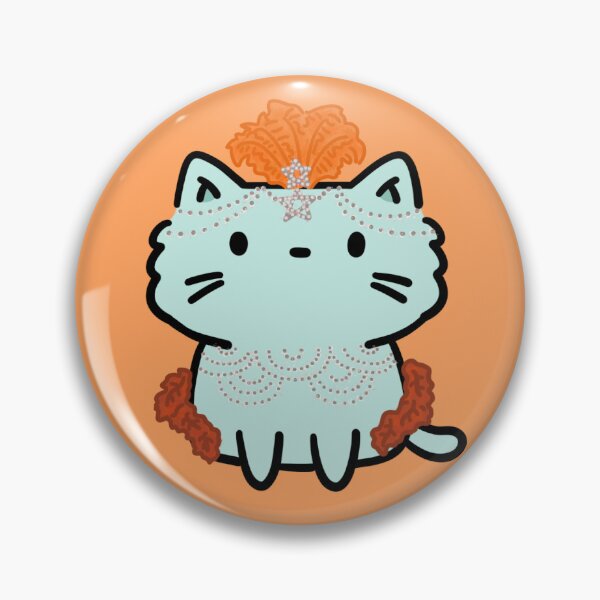 Item preview, Showgirl Kitty Sticker / Magnet (Taylor Swift Eras Inspired) designed and sold by MastermindMinis.